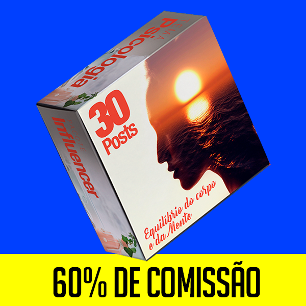 PACOTE DE POST PARA PSICOLOGIA - CMZ (30 POSTS) por AGENCIA CAMAZO