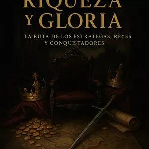 Imagen de portada para Ebook  Poder, Riqueza y Gloria: La ruta de los estrategas, reyes y conquistadores