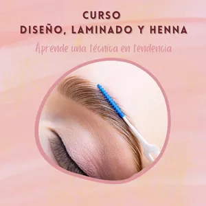 Imagen de portada para Curso online Curso Diseño, Laminado y Henna cejas