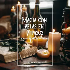 Imagen de portada para Ebook Aprende magia con velas en 7 pasos / Ebook PDF