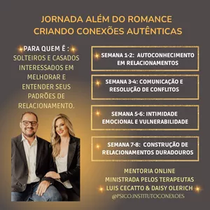 Imagem de capa para o Curso online III Jornada - Além do Romance: Criando Conexões Saudáveis