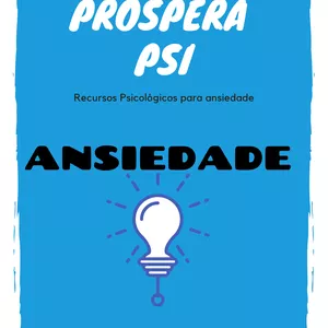 Imagem de capa para o Ebook Recursos Psicológicos para Ansiedade