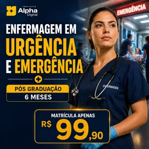 Imagem do curso Enfermagem em Urgência e Emergência
