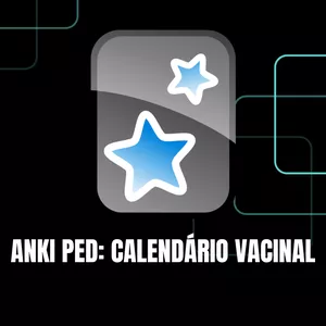 Imagem de capa para o Curso online FLASHCARDS ANKI: calendário vacinal - PED