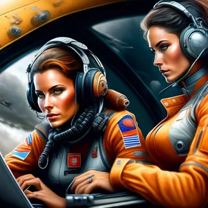 Imagen de portada para Curso online Cyborg pilot russian women