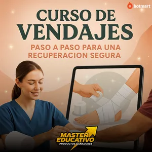 Imagen de portada para Ebook CURSO DE VENDAJES: PASO A PASO PARA UNA RECUPERACIÓN SEGURA