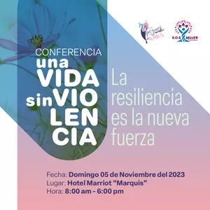 Imagen de portada para Evento presencial Una Vida Sin Violencia - Conferencia