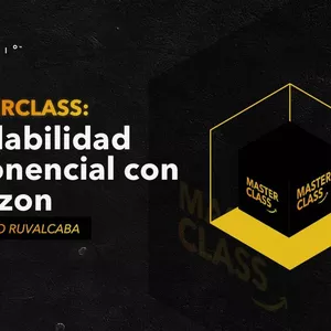 Imagen de portada para Curso online Master Class: Escalabilidad con Amazon