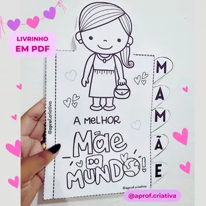 Imagem de capa para o Ebook LIVRINHO DIA DAS MÃES - A MELHOR MÃE DO MUNDO!