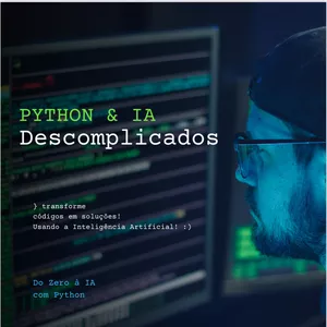 Imagem de capa para o Ebook Descubra como Programar em Python e Aplicar Inteligência Artificial em Seus Projetos