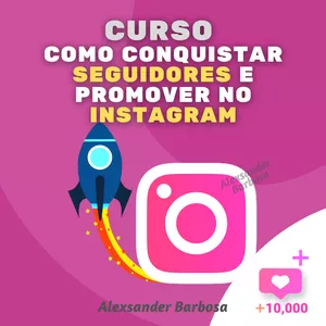Imagem do curso CURSO PARA GANHAR SEGUIDORES NO INSTAGRAM - Como Conseguir Seguidores No Instagram