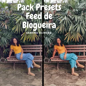 Pack Presets Feed De Blogueira