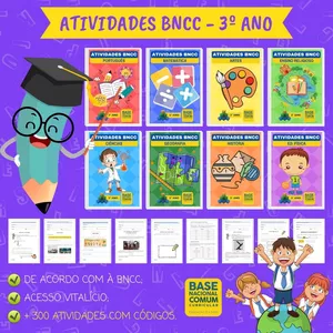 Imagem de ATIVIDADES 3º ANO (BNCC) - KIT SÓ ESCOLA criado por J.A BERTOTTO na hotmart