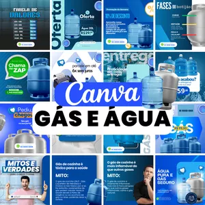 Imagem de capa para o Curso online CANVA DISTRUIBUIDORA DE ÁGUA E GÁS