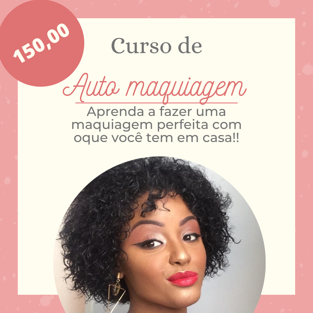 Imagem do curso Auto Maquiagem com Pamela Aguiar