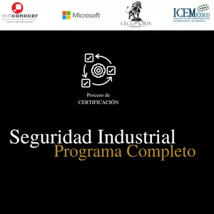 Imagen de portada para Curso online Seguridad Industrial, programa completo