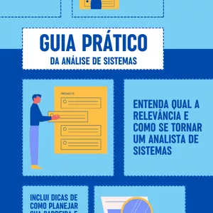Imagem de capa para o Ebook Guia Prático - Análise de Sistemas