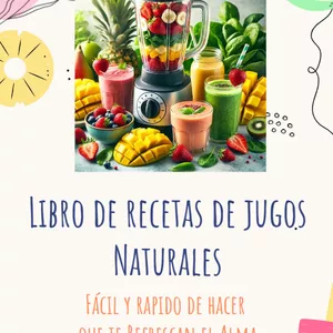 Cover image for Ebook Libro de Receta de Jugos Naturales