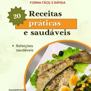 Imagem de capa para o Ebook Aprender a cozinhar de forma fácil e rápida 