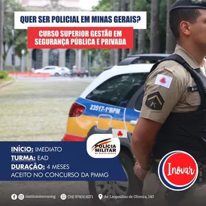 Imagem de capa para o Curso online Curso Superior de Gestão em Segurança Pública e Privada