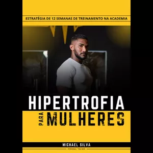 Imagem de capa para o Ebook Hipertrofia para Mulheres