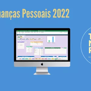 Imagem principal do produto Excel Finanças Pessoais 2022