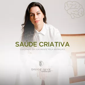 Imagem de capa para o Ebook Saúde Criativa - Dayane Abade 
