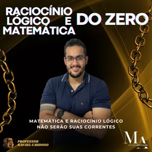 Imagem de capa para o Curso online RACIOCÍNIO LÓGICO E MATEMÁTICA DO ZERO