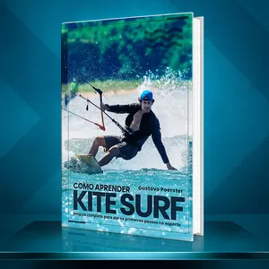 Imagem de capa para o Ebook Introdução ao Kitesurf - Como aprender Kitesurf de uma maneira simples, eficiente e segura.