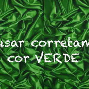 Imagem de capa para o Ebook Como usar corretamente a cor VERDE
