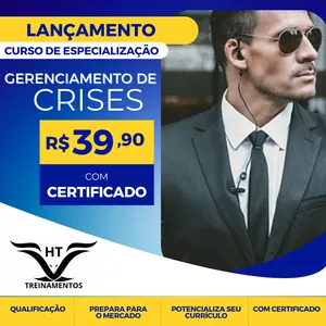 Imagem de capa para o Curso online Gerenciamento de Crises