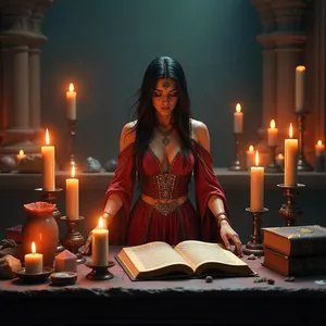 Imagem de capa para o Curso online Feitiços Poderosos -  A Arte da Realização da Sua Vontade