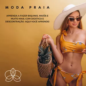 Imagem de capa para o Curso online Modelagem - Moda Praia