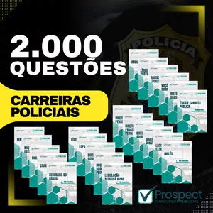 Imagem de +2.000 Questões CARREIRAS POLICIAIS criado por Prospect Concursos Públicos na hotmart