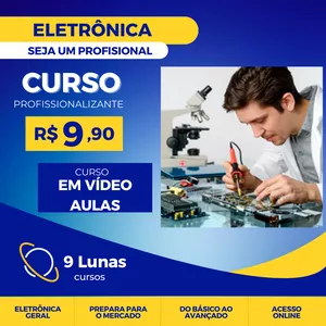 Imagem de capa para o Curso online Curso Eletrônica Geral