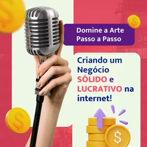 Imagem de capa para o Ebook Crie um Negócio Sólido e Lucrativo na Internet.