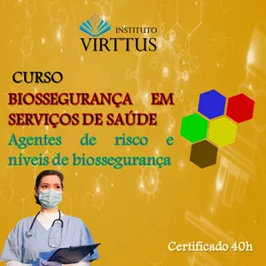 Imagem principal do produto BIOSSEGURANÇA EM SERVIÇOS DE SAÚDE - Agentes de risco e níveis de biossegurança