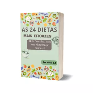Imagem do curso As 24 Dietas Mais Eficazes - Guia Completo para uma Alimentação Saudável