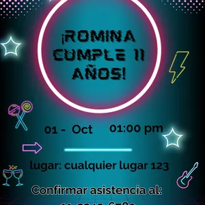 Imagen de portada para Ebook Plantillas de Invitaciones Virtuales Editables | Canva Free |Para Cumpleaños | Temática Tiktok