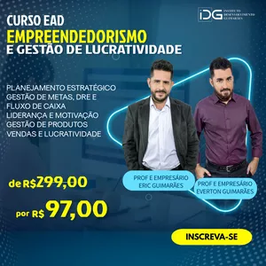 Imagem de Curso Empreendedorismo e Gestão de Lucratividade criado por IDG Desenvolvimento na hotmart