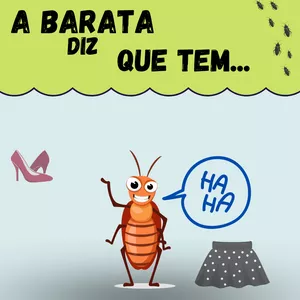 Imagem de capa para o Ebook Livrinho  a barata diz que tem 