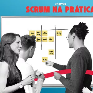 Imagem de capa para o Curso online Scrum na Prática