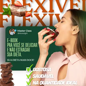 Imagem de capa para o Ebook MasterClass em Delícias Light para uma Vida Equilibrada