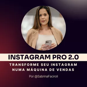 Imagem de capa para o Curso online Instagram PRO 2.0