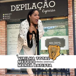 Imagem do curso Virilha total Método Marta Batista e Método Expresso de Depilação