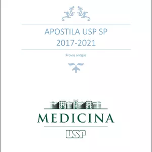 Imagem principal do produto Apostila com provas do USP-SP 2017-2021