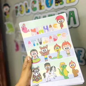 Imagem de capa para o Ebook Atividades folclore 