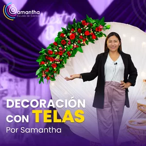 Imagen de portada para Curso online Decoración con Telas por Samantha