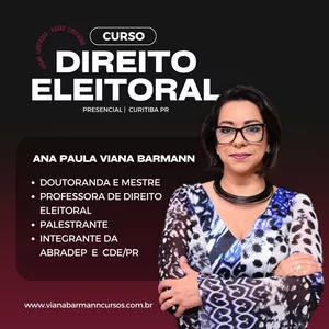 Imagem de capa para o Evento presencial Curso Direito Eleitoral