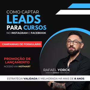 Curso Captação de Leads (Cadastros) para Cursos Livres - Instagram e Facebook